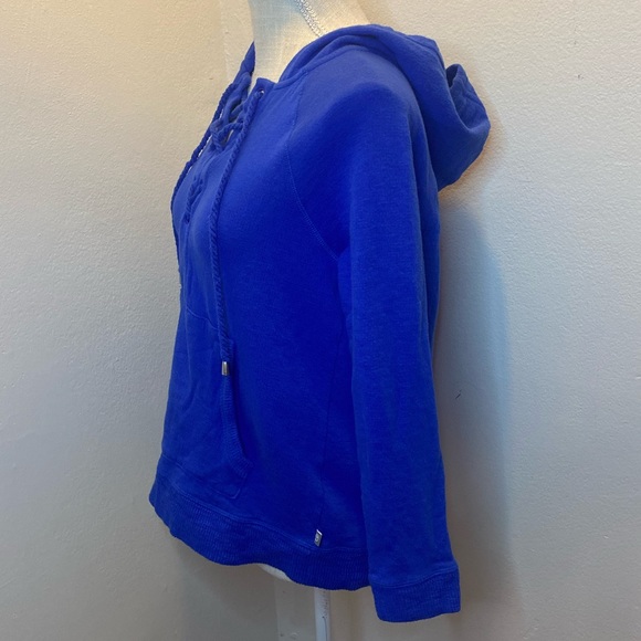 Talbots Blue Hoodie Sweatshirt - Picture 3 of 6